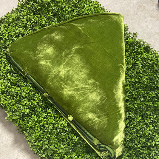 60” Moss Green Velvet Tree Skirt