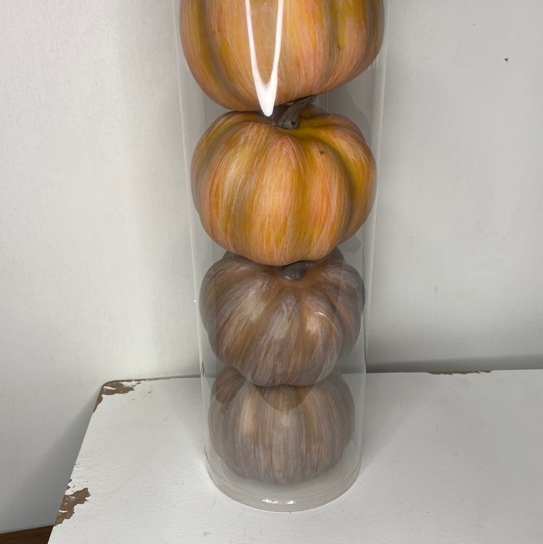 Set of 6- 4” Pumpkins