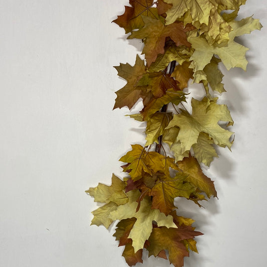 6’ Fall Leaf Garland