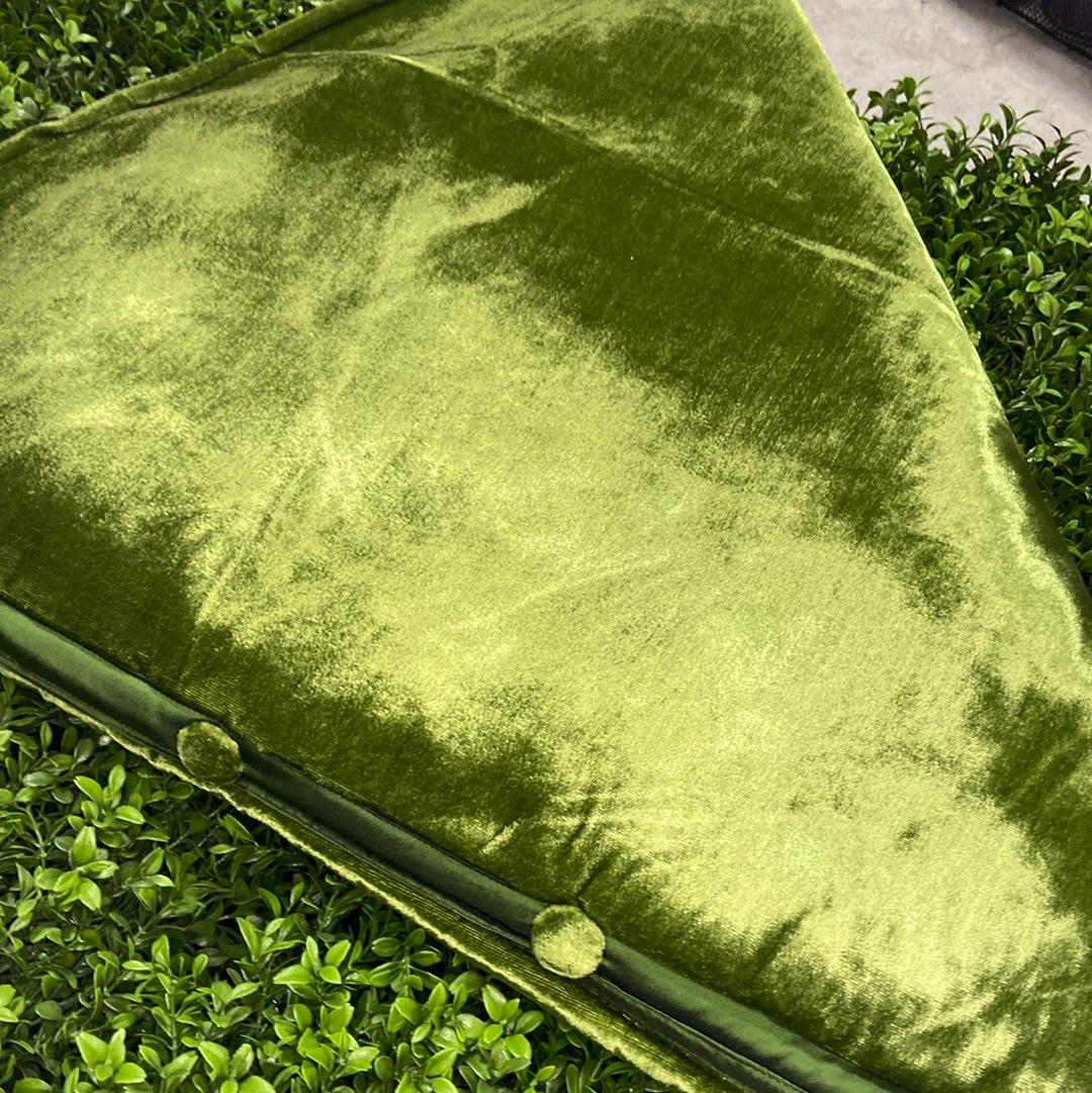 60” Moss Green Velvet Tree Skirt