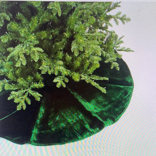 60” Green Velvet Tree Skirt