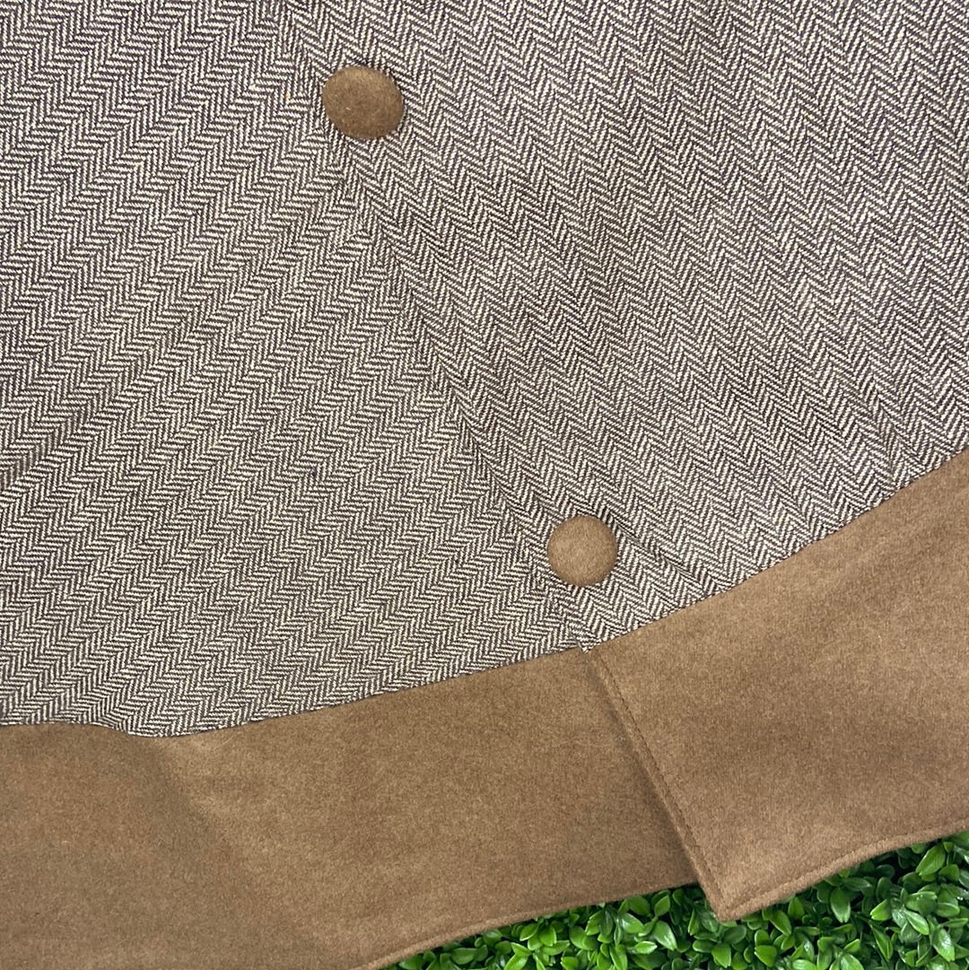 64” Wool Herringbone Tree Skirt